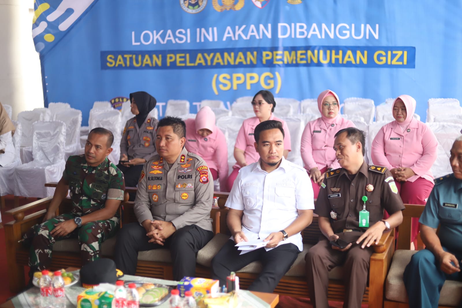 Polres Cilegon Polda Banten Gelar Groundbreaking SPPG Tatag Trawang Tungga Dukung Asta Cita Presiden Di Bidang Gizi